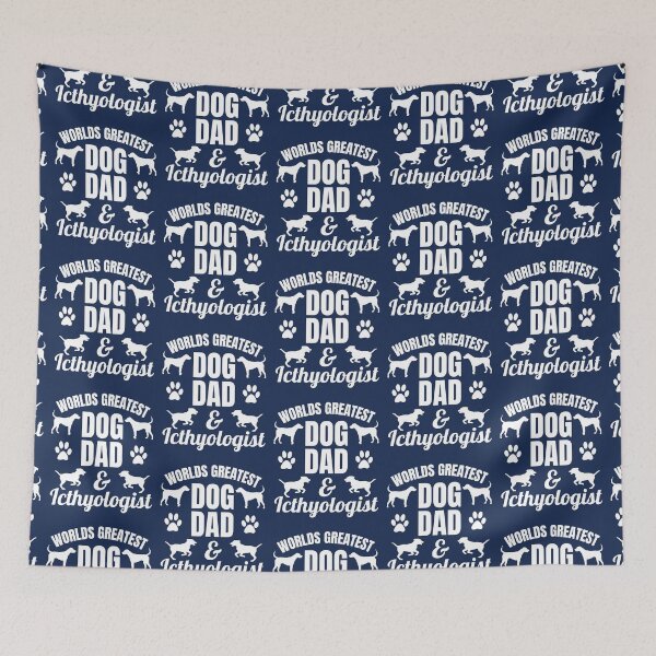 Item preview, Worlds Greatest Dog Dad And Icthyologist | Featuring An Alternative Design On Selected Products designed and sold by McThingummy.