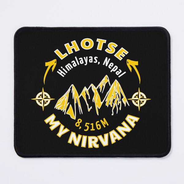 Item preview, Lhotse "My Nirvana" mountain design designed and sold by LaylaEvans1.