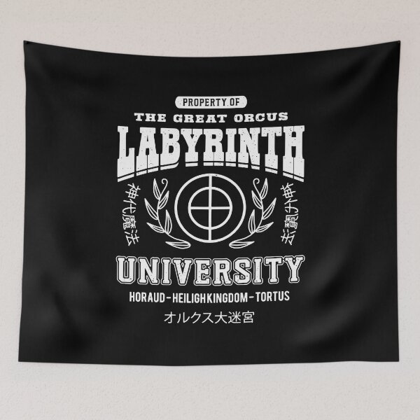Item preview, Orcus Labyrinth University Crest designed and sold by Lagelantee.