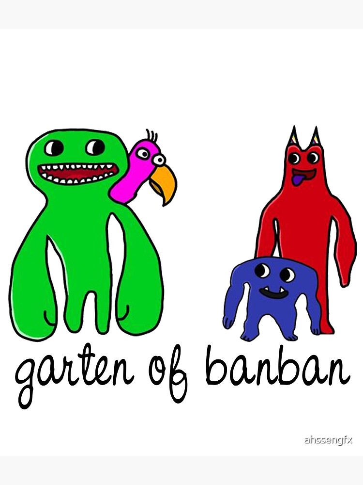 Garten of Banban Characters Nabnab Sticker for Sale by zaannaolep