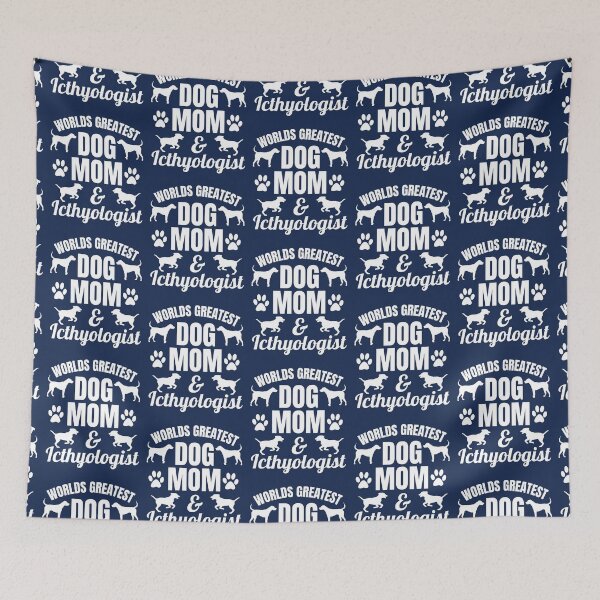 Item preview, Worlds Greatest Dog Mom And Icthyologist | Featuring An Alternative Design On Selected Products designed and sold by McThingummy.
