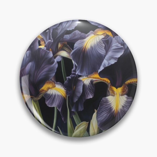 Item preview, Black Irises  designed and sold by Vanover Designs.