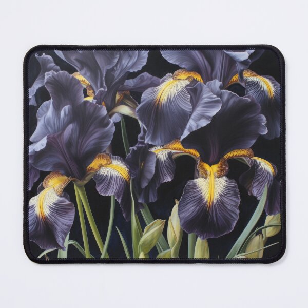 Item preview, Black Irises  designed and sold by Vanover Designs.
