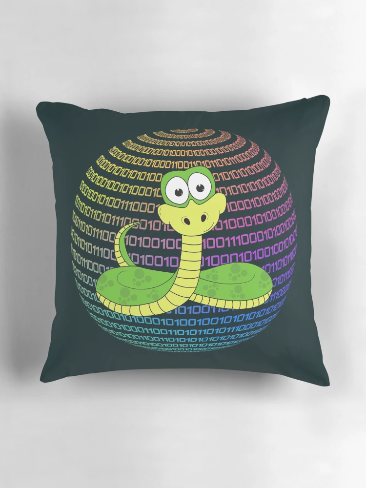 Thumbnail 3 of 4, Pillow, Python and binary code designed and sold by ramazis.