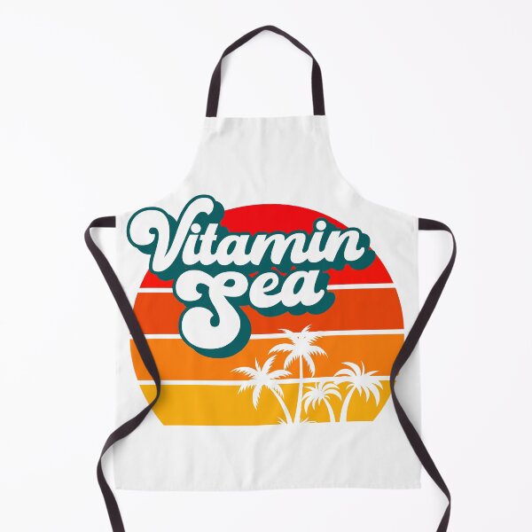 Item preview, VITAMIN SEA Retro Vacation Funny Summer Quote designed and sold by w1ckerman.