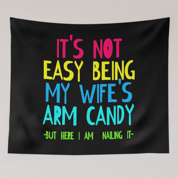 Item preview, its not easy being my wifes arm candy but here i am nailing it designed and sold by KesDesigns ⭐⭐⭐⭐⭐.