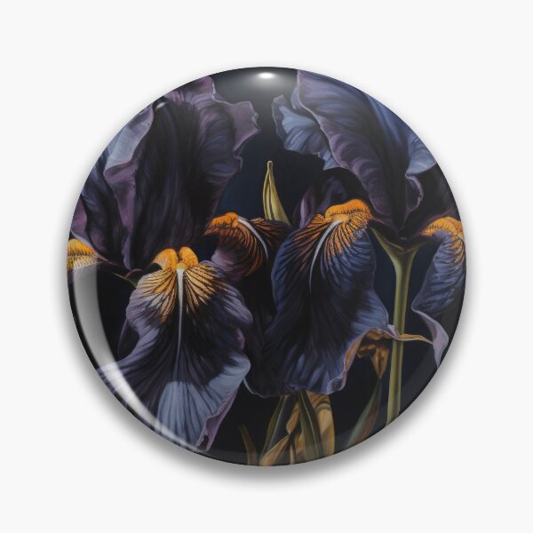 Item preview, Black Irises  designed and sold by Vanover Designs.