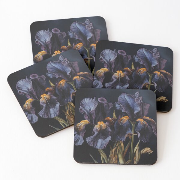 Item preview, Black Irises  designed and sold by Vanover Designs.