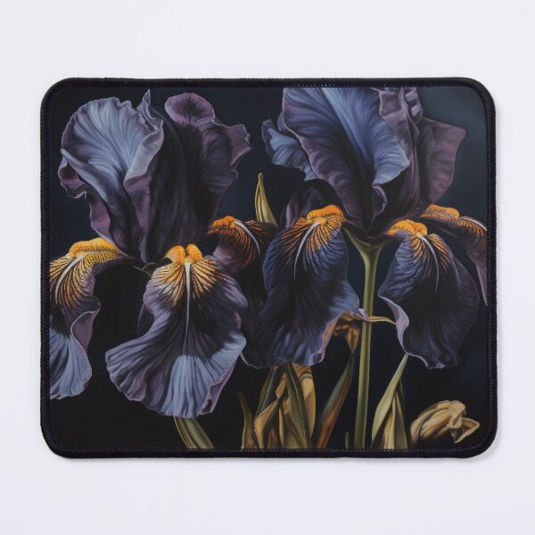 Item preview, Black Irises  designed and sold by Vanover Designs.