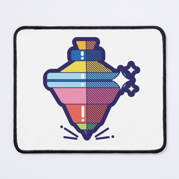 Item preview, Spinning Top Sticker designed and sold by Ezra Arendse.