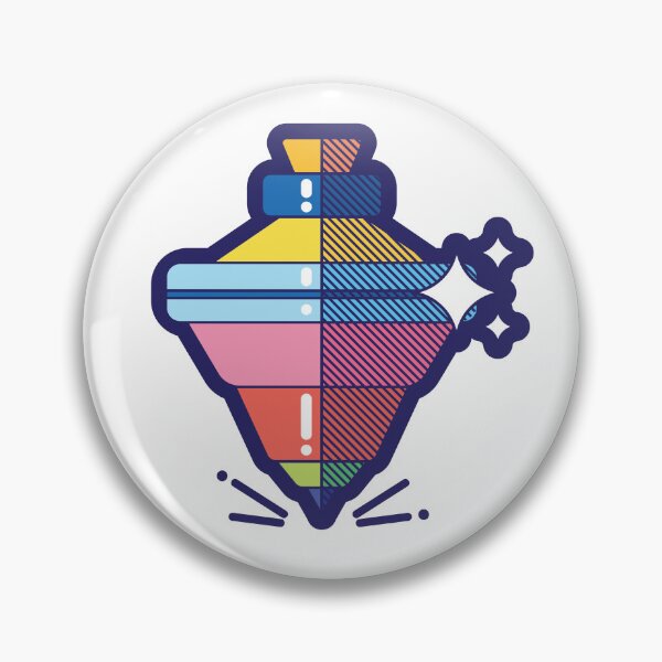 Item preview, Spinning Top Sticker designed and sold by Ezra Arendse.