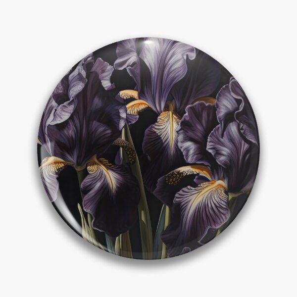 Item preview, Black Irises  designed and sold by Vanover Designs.