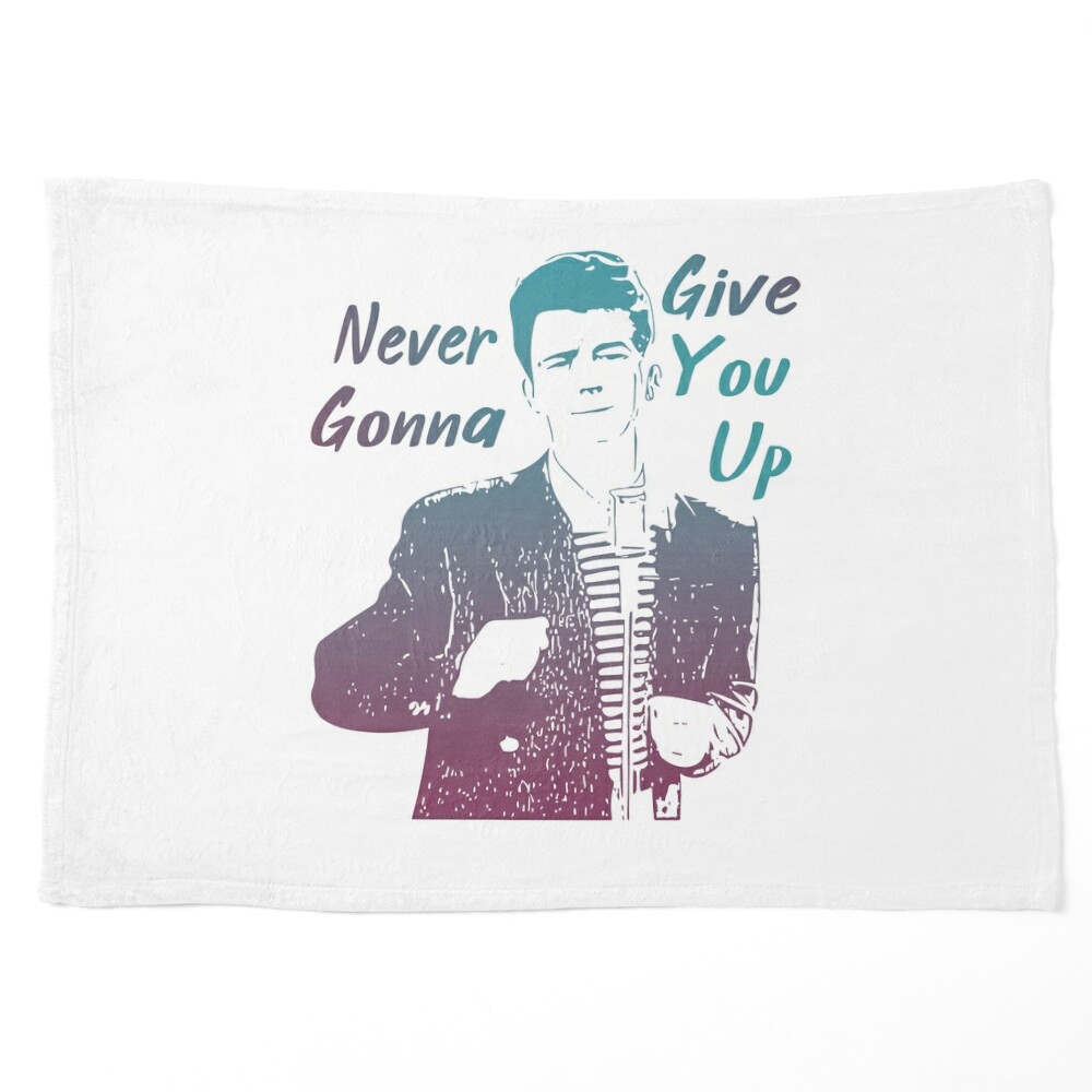 Rick Astley Rick Roll Never Give You Up Art Print for Sale by jamcaYT