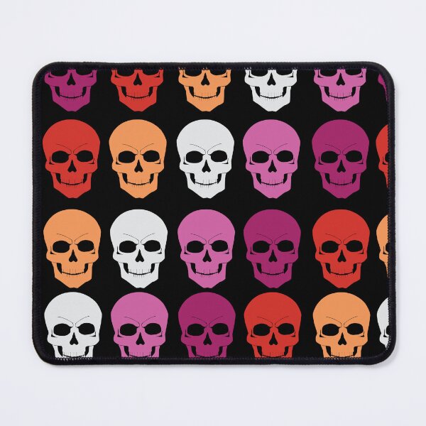 Item preview, Gothic Skulls Lesbian Pride designed and sold by TheirChoice.