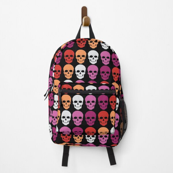 Item preview, Gothic Skulls Lesbian Pride designed and sold by TheirChoice.
