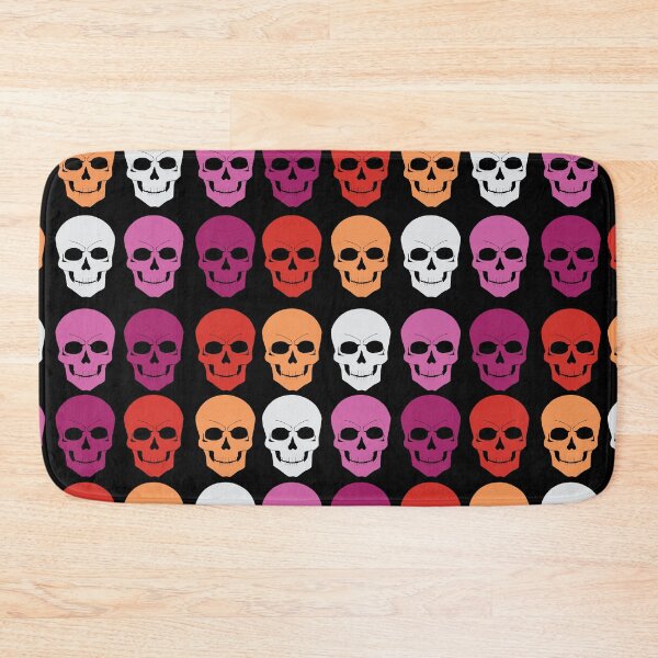 Item preview, Gothic Skulls Lesbian Pride designed and sold by TheirChoice.