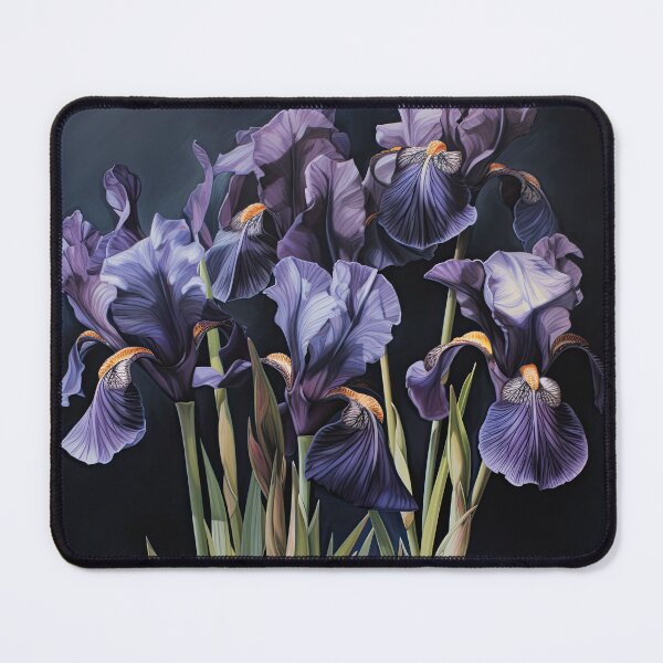Item preview, Black Irises  designed and sold by Vanover Designs.