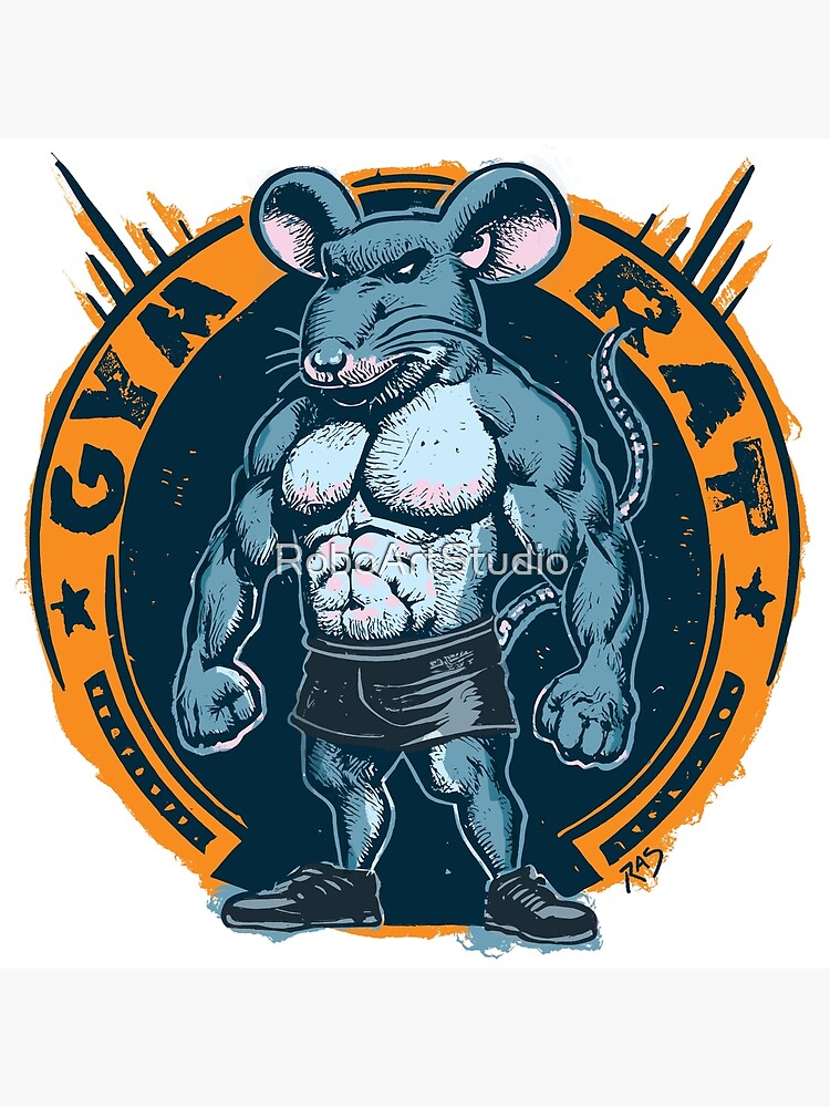 Gym rats - Art Print