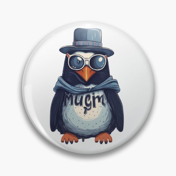 Item preview, Funny Mr. Penguin designed and sold by lessyun.
