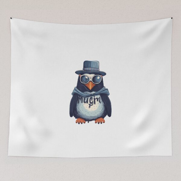 Item preview, Funny Mr. Penguin designed and sold by lessyun.