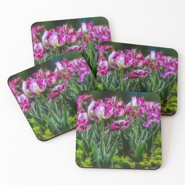 Item preview, Parrot Tulips Spring Flower Garden photograph designed and sold by art64.