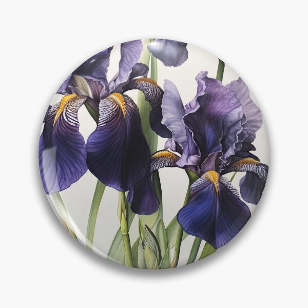 Item preview, Black Irises  designed and sold by Vanover Designs.
