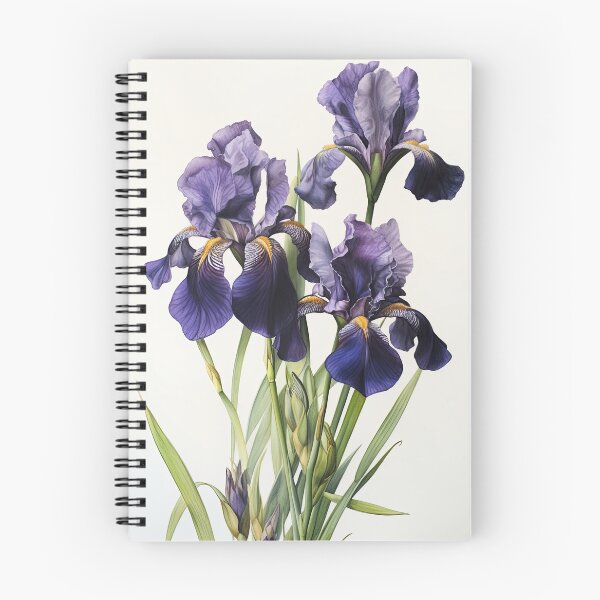 Item preview, Black Irises  designed and sold by Vanover Designs.