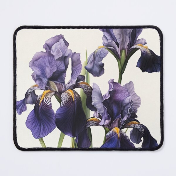 Item preview, Black Irises  designed and sold by Vanover Designs.
