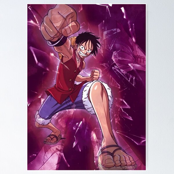 ONE PIECE MONKEY D LUFFY ANIME GEAR 5 Poster for Sale by Asher-Knight