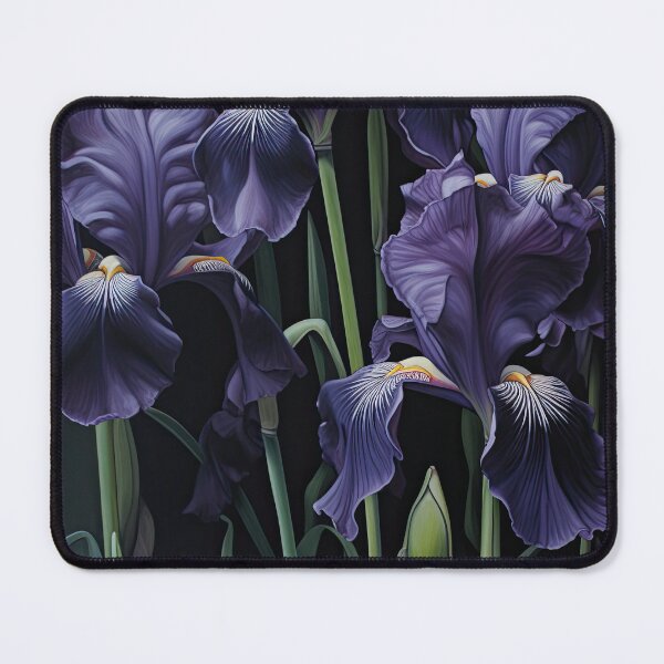 Item preview, Black Irises  designed and sold by Vanover Designs.