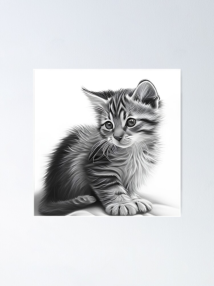 30 Easy Cat Drawing Ideas | Simple cat drawing, Cat drawing, Easy drawings