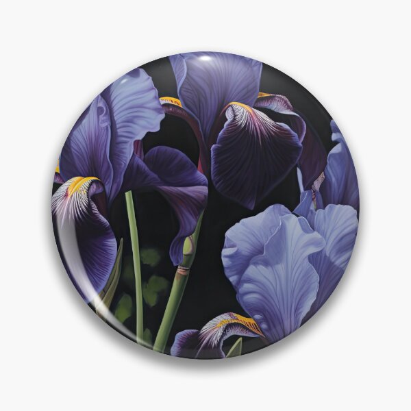 Item preview, Black Irises  designed and sold by Vanover Designs.
