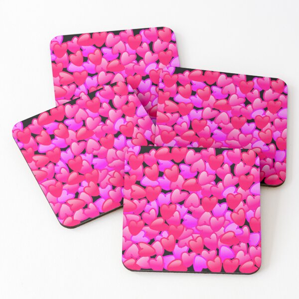 Item preview, Hearts for you with black background designed and sold by Binas-gallery.