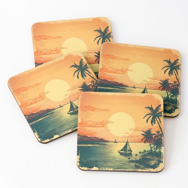 Item preview, Memories of Summer: A Vintage Sunset designed and sold by SDVibeDesigns.