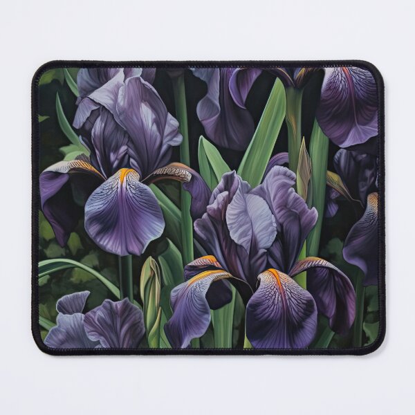 Item preview, Black Irises  designed and sold by Vanover Designs.