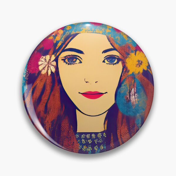 Artikelvorschau, Cooles Boho-Chic-Mädchen entworfen und verkauft von bobbi-gyre.