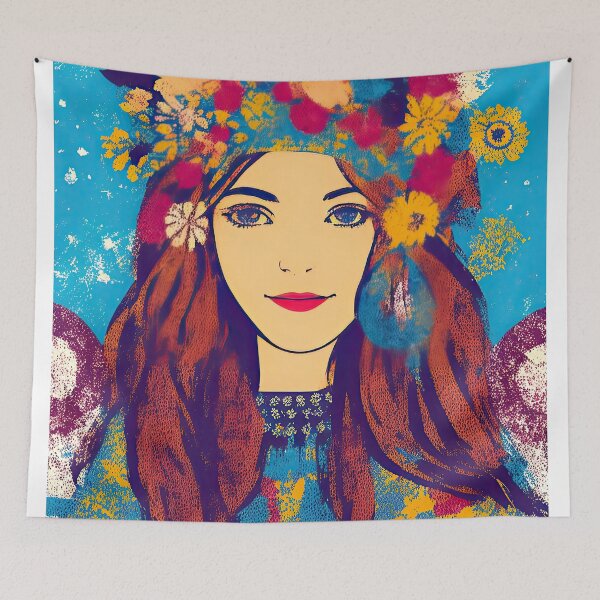 Item preview, Cool Boho Chic Girl designed and sold by bobbi-gyre.