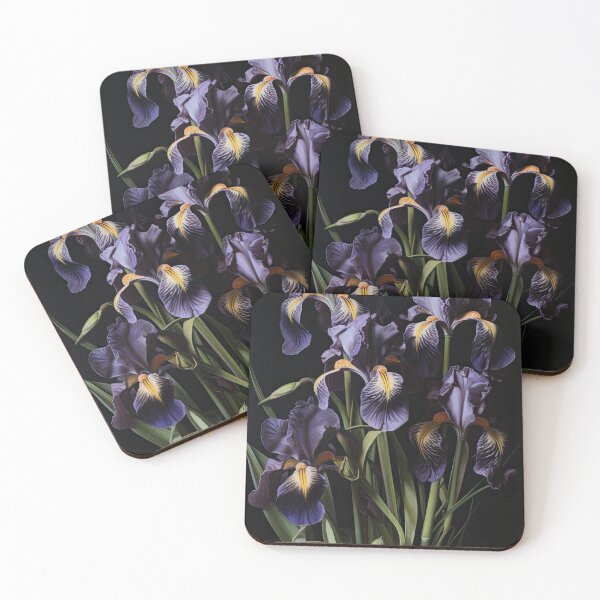 Item preview, Black Irises  designed and sold by Vanover Designs.