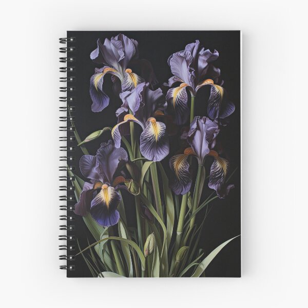 Item preview, Black Irises  designed and sold by Vanover Designs.