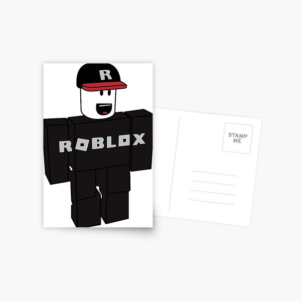 Kat's Roblox Avatar Official Merch! (Black) Postcard for Sale by MaryAnd1