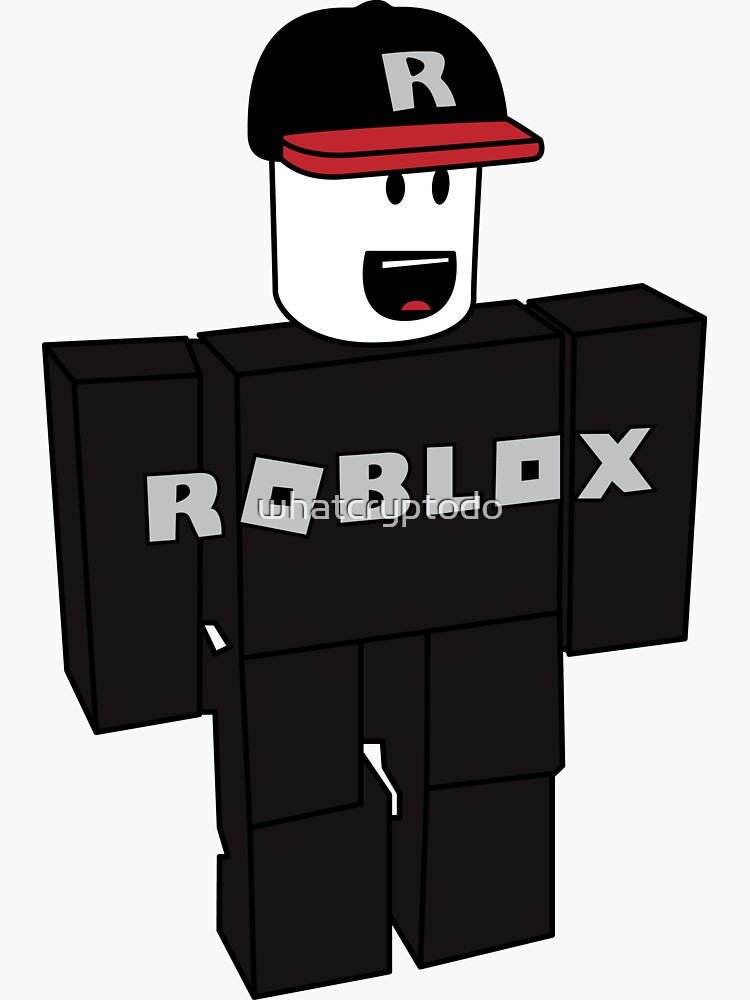 Roblox Avatar  Sticker for Sale by whatcryptodo