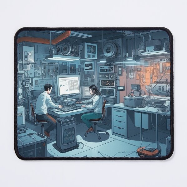 Item preview, Science Lab Chillout designed and sold by AnimeGearHub.