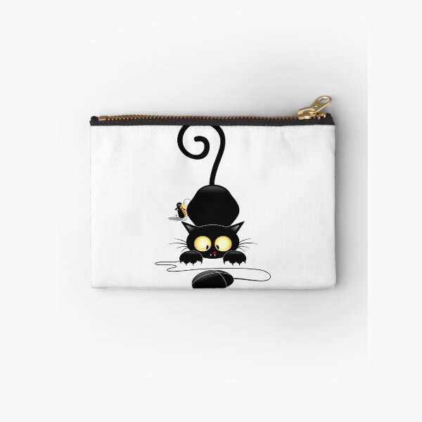 Item preview, Cat chasing a...Computer Mouse Humorous Characters designed and sold by BluedarkArt.