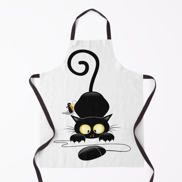 Item preview, Cat chasing a...Computer Mouse Humorous Characters designed and sold by BluedarkArt.