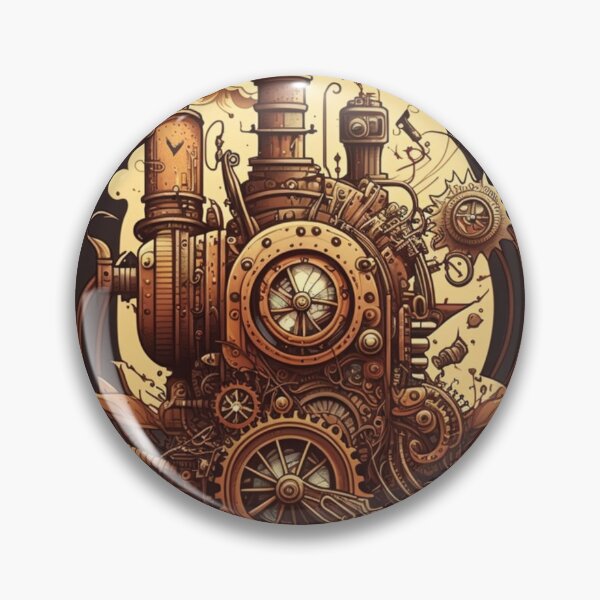 Item preview, Technological charm of the mechanic designed and sold by fanzen69.