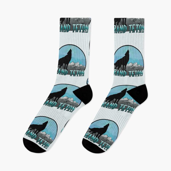Item preview, Wolf blue Grand Tetons designed and sold by SaintsPlace.