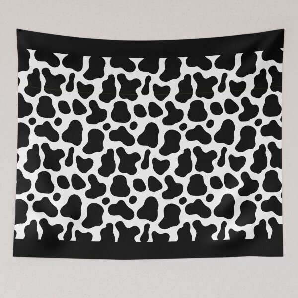 Item preview, Black and white cow pattern designed and sold by Funktastic Groove.