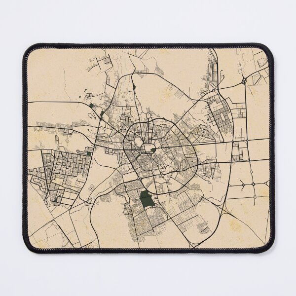 Item preview, Medina City Map of Saudi Arabia - Vintage designed and sold by deMAP.