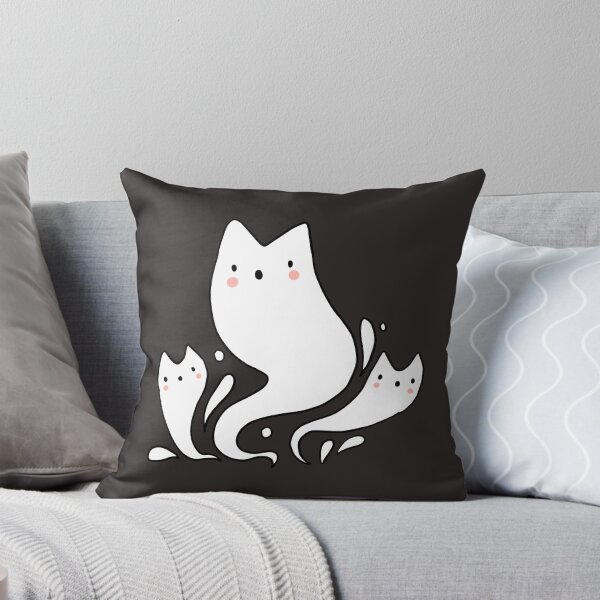 Item preview, Cute ghost cats designed and sold by Mayarart.