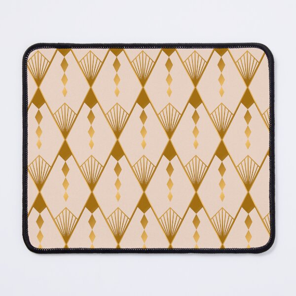 Item preview, Art Deco Diamonds-Cream designed and sold by Sarah Melendez.